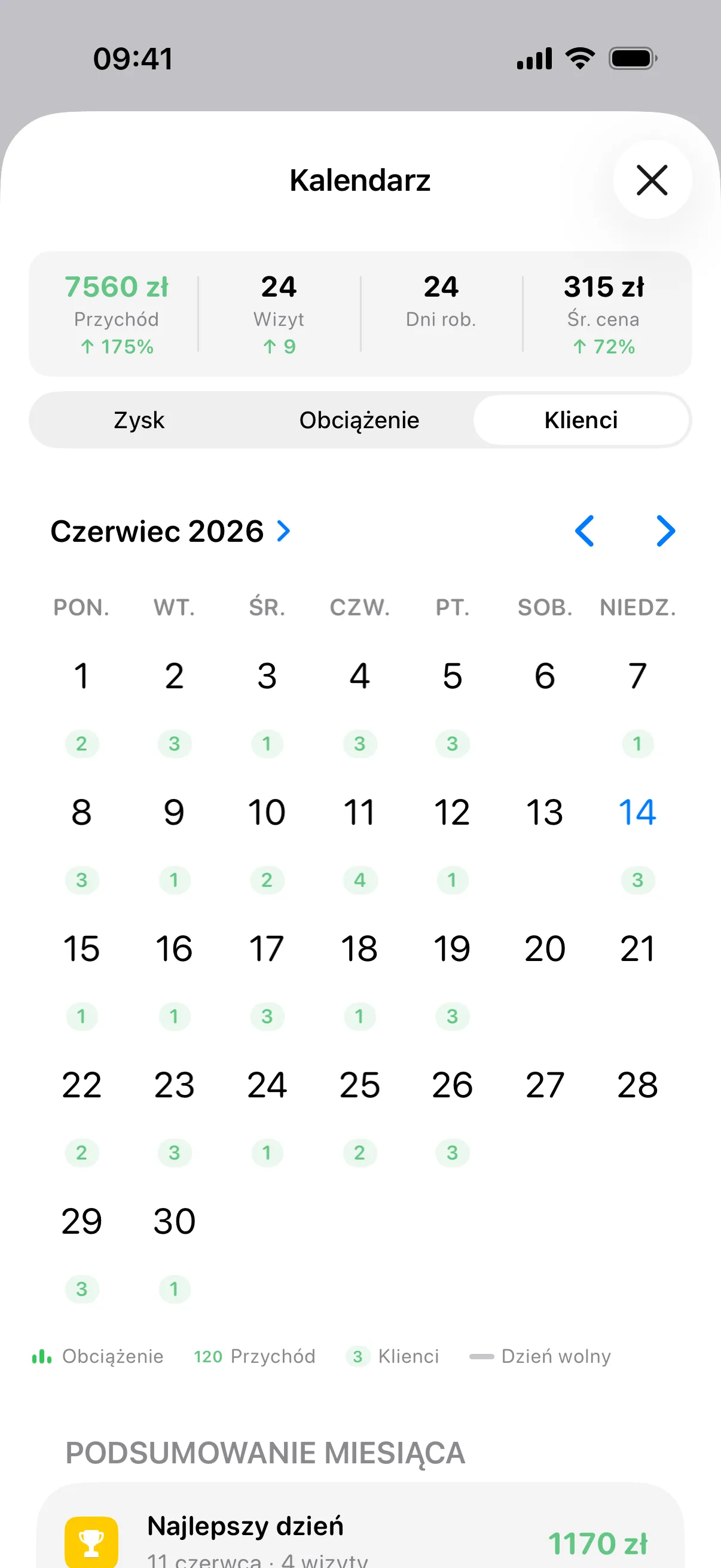 Kalendarz na jedno spojrzenie