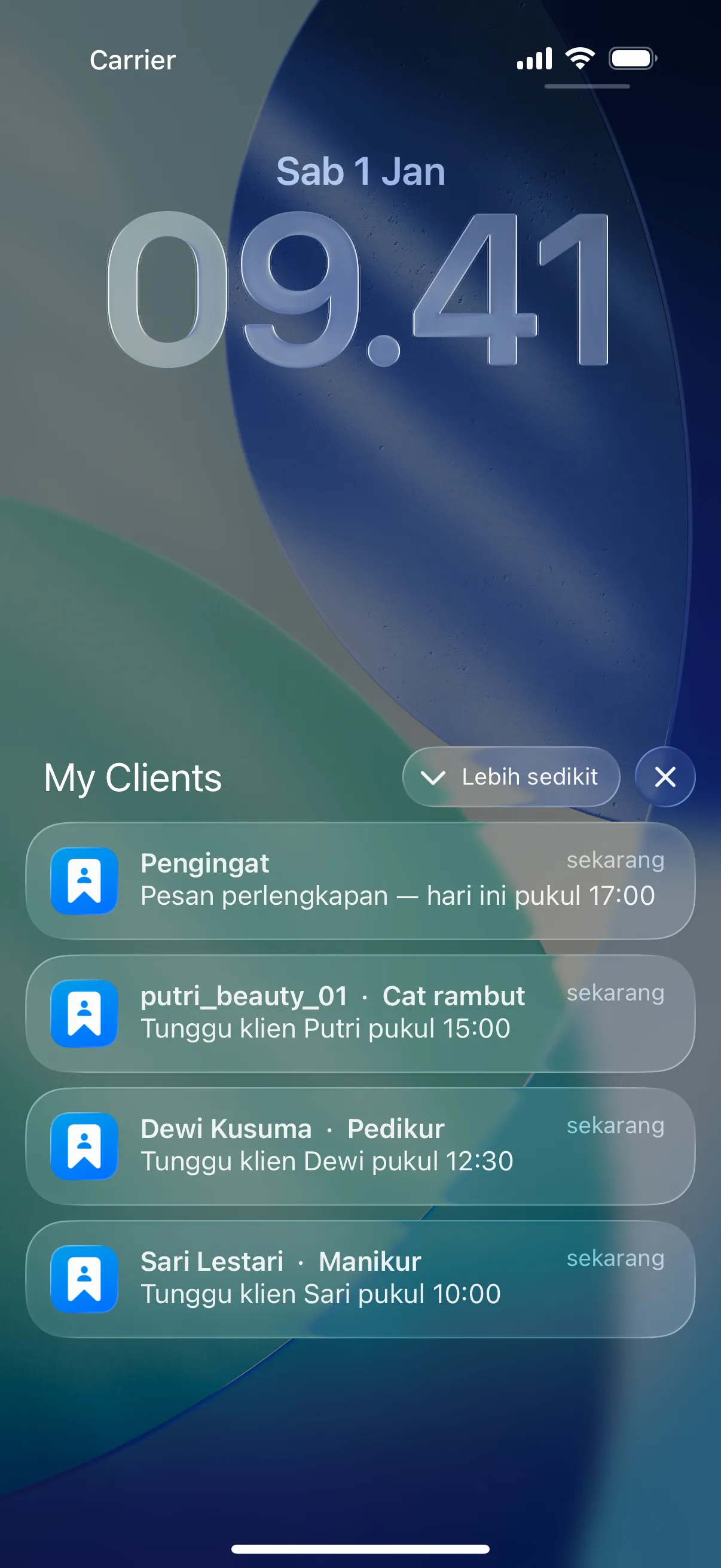 Tidak ada janji temu yang lewat