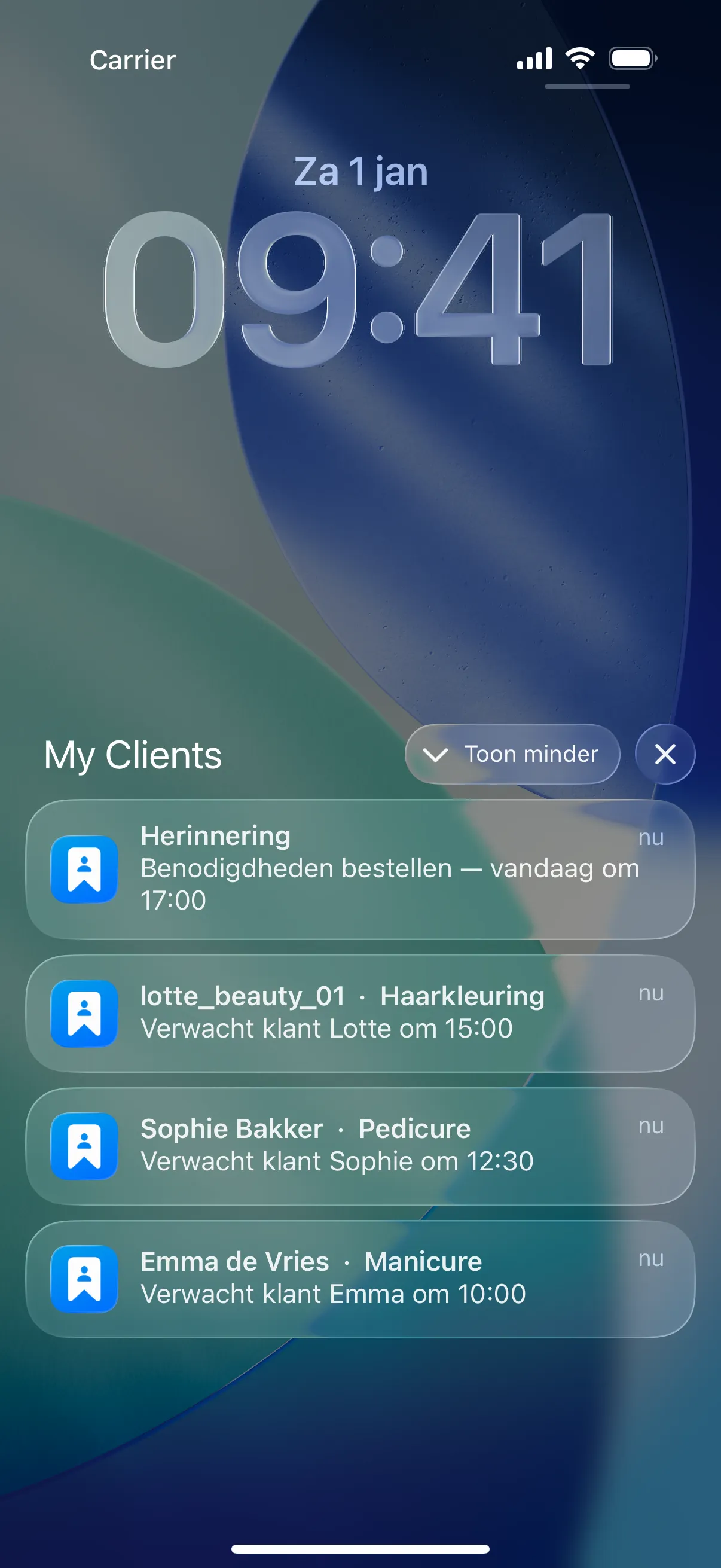 Je mist geen enkele afspraak